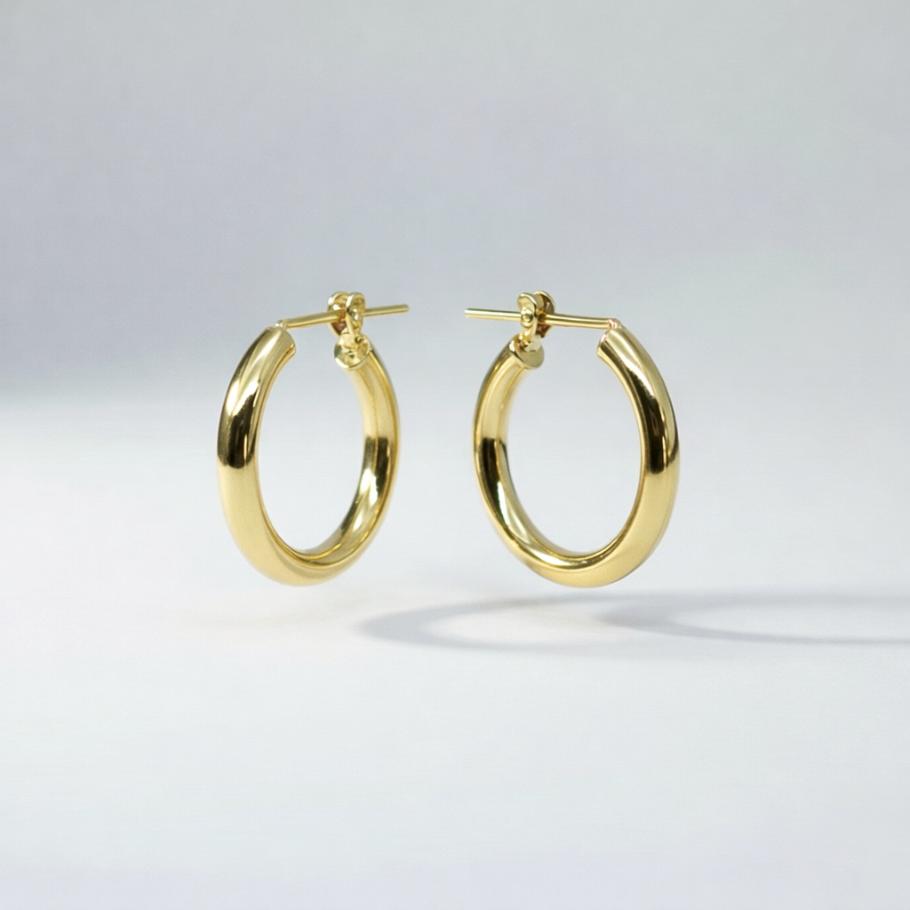 2x15 Hoop Earrings